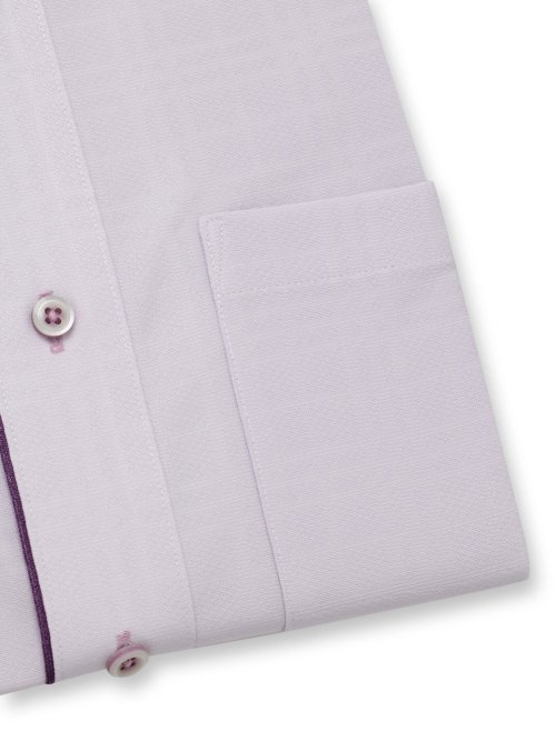 ノーアイロンストレッチ スタンダードフィット ワイドカラー長袖ニットシャツ