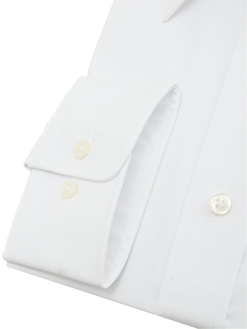 【大きいサイズ】グランバック/GRAND-BACK 形態安定 セミワイドカラー長袖シャツ