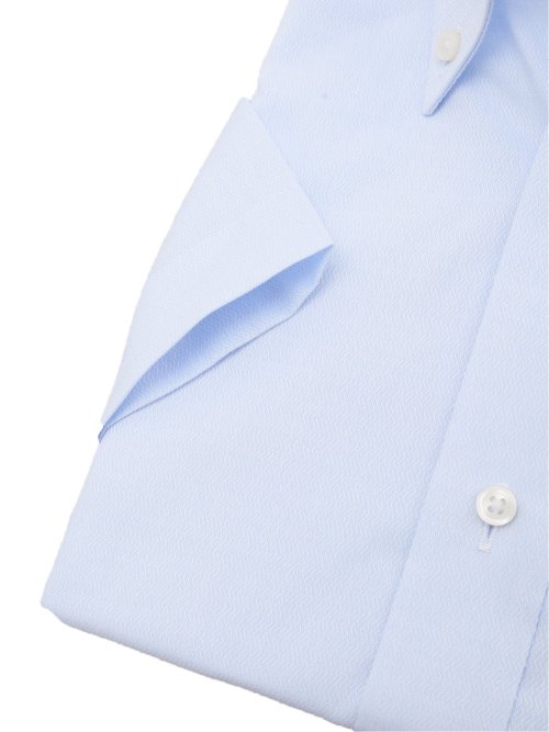 【大きいサイズ】グランバック/GRAND-BACK 形態安定 ボタンダウン半袖シャツ