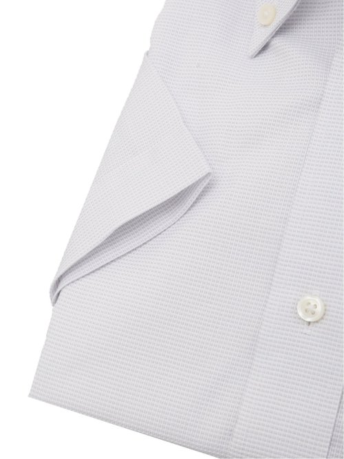 【大きいサイズ】グランバック/GRAND-BACK 形態安定 ボタンダウン半袖シャツ