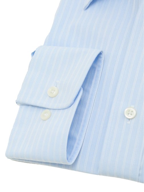 【大きいサイズ】グランバック/GRAND-BACK 形態安定 セミワイドカラー長袖シャツ