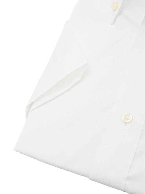 【大きいサイズ】グランバック/GRAND-BACK 綿100% 形態安定 ボタンダウン半袖シャツ