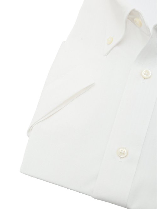 【大きいサイズ】グランバック/GRAND-BACK ノーアイロンストレッチ ボタンダウン半袖ニットシャツ