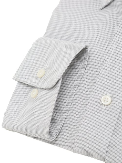 【大きいサイズ】グランバック/GRAND-BACK 綿100% 形態安定 ボタンダウン長袖シャツ