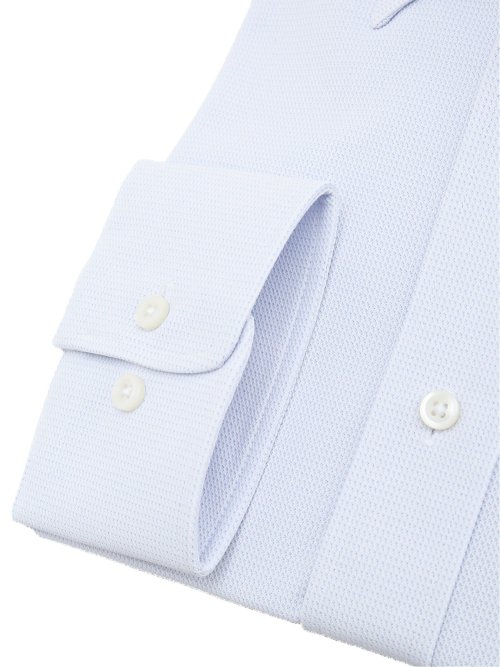 【大きいサイズ】グランバック/GRAND-BACK ノーアイロンストレッチ ボタンダウン長袖ニットシャツ