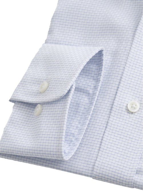 【大きいサイズ】グランバック/GRAND-BACK 綿100% 形態安定 ボタンダウン長袖シャツ