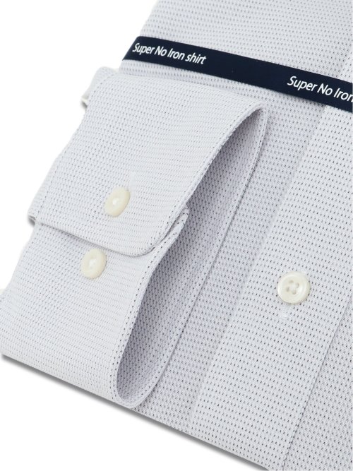 【大きいサイズ】グランバック/GRAND-BACK ノーアイロンストレッチ ボタンダウン長袖ニットシャツ