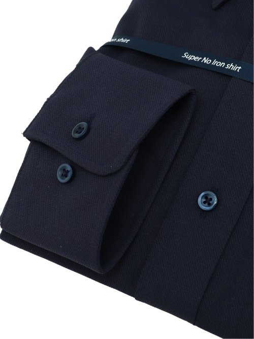 【大きいサイズ】グランバック/GRAND-BACK ノーアイロンストレッチ ボタンダウン長袖ニットシャツ