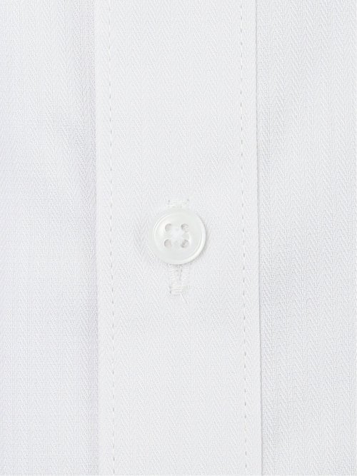 形態安定 吸水速乾 スタンダードフィット ボタンダウン長袖シャツ