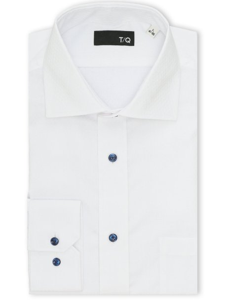 ノンアイロン NEWスタンダードフィット ワイドカラー長袖シャツ