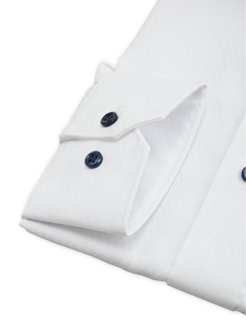 ノンアイロン NEWスタンダードフィット ワイドカラー長袖シャツ