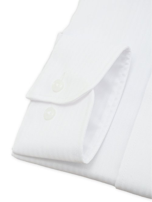 ノンアイロン NEWスタンダードフィット ワイドカラー長袖シャツ