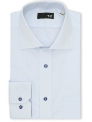 ノンアイロン NEWスタンダードフィット ワイドカラー長袖シャツ