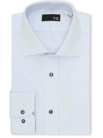 ノンアイロン NEWスタンダードフィット ワイドカラー長袖シャツ