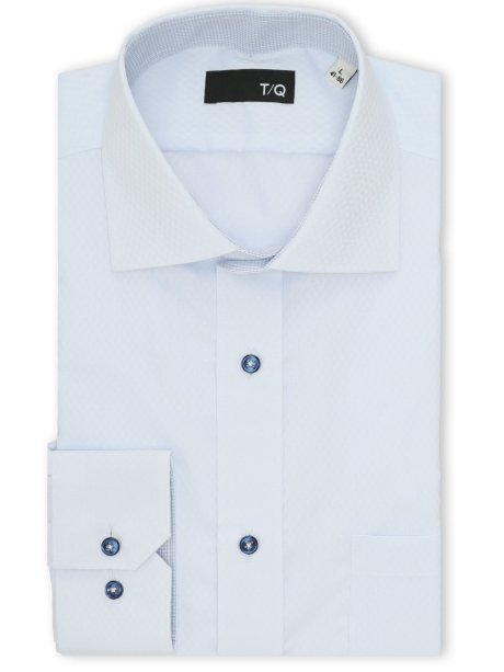 ノンアイロン NEWスタンダードフィット ワイドカラー長袖シャツ