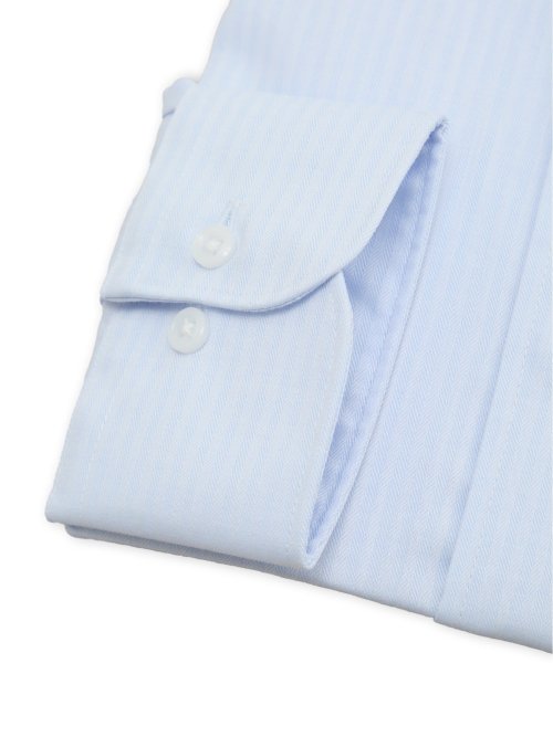 ノンアイロン NEWスタンダードフィット ワイドカラー長袖シャツ