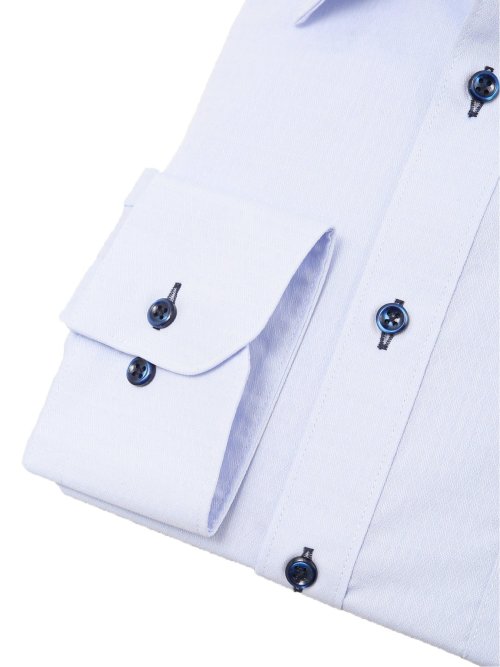 形態安定 吸水速乾 スタンダードフィット レギュラーカラー長袖シャツ