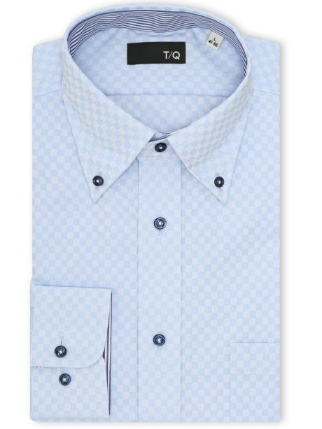 ノンアイロン NEWスタンダードフィット ボタンダウン長袖シャツ