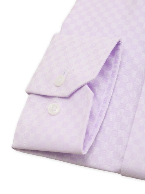 ノンアイロン NEWスタンダードフィット ワイドカラー長袖シャツ