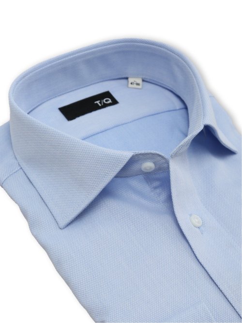 ノンアイロン NEWスタンダードフィット ワイドカラー長袖シャツ