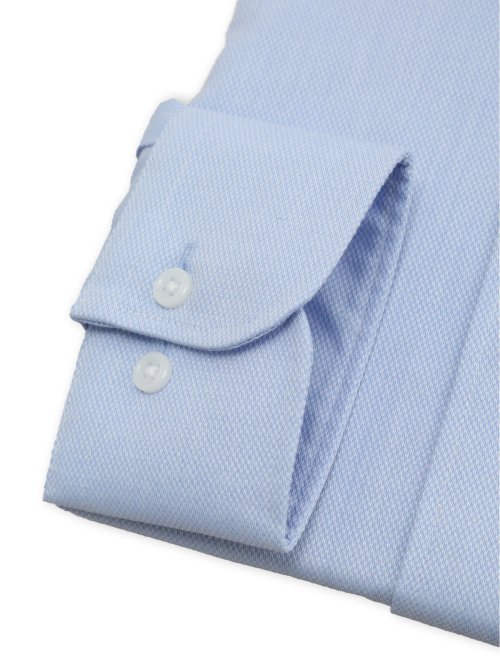 ノンアイロン NEWスタンダードフィット ワイドカラー長袖シャツ