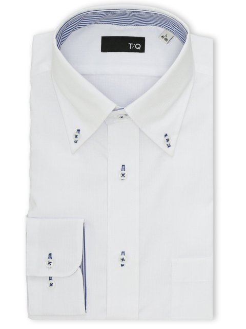 ノンアイロン NEWスタンダードフィット ボタンダウン長袖シャツ