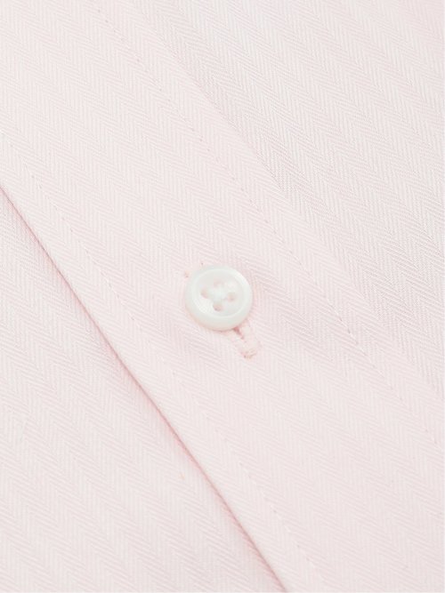 ノンアイロン NEWスタンダードフィット ワイドカラー長袖シャツ