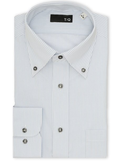 ノンアイロン NEWスタンダードフィット ボタンダウン長袖シャツ