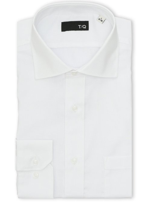 ノンアイロン NEWスタンダードフィット ワイドカラー長袖シャツ