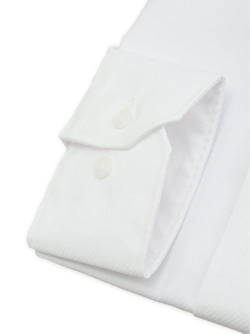 ノンアイロン NEWスタンダードフィット ワイドカラー長袖シャツ