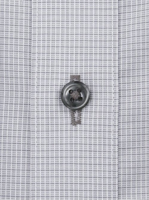 形態安定 吸水速乾 スタンダードフィット ワイドカラー長袖シャツ