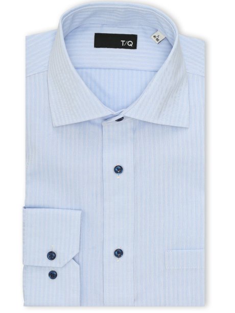 ノンアイロン NEWスタンダードフィット ワイドカラー長袖シャツ