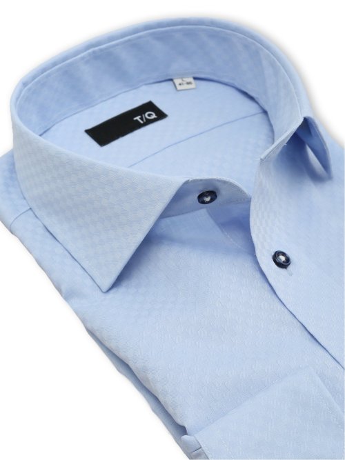 ノンアイロン NEWスタンダードフィット ワイドカラー長袖シャツ