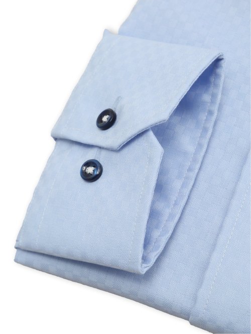 ノンアイロン NEWスタンダードフィット ワイドカラー長袖シャツ