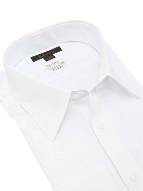 形態安定 吸水速乾 スタンダードフィット レギュラーカラー長袖シャツ