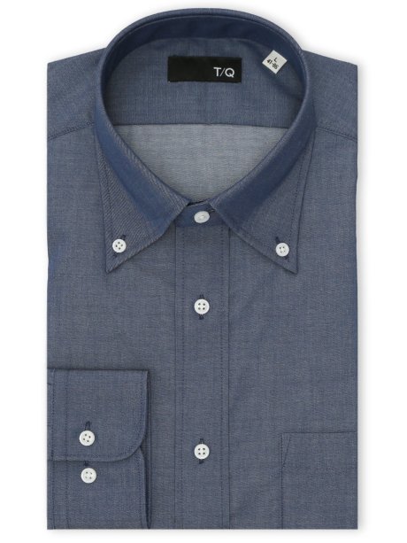 ノンアイロン NEWスタンダードフィット ボタンダウン長袖シャツ