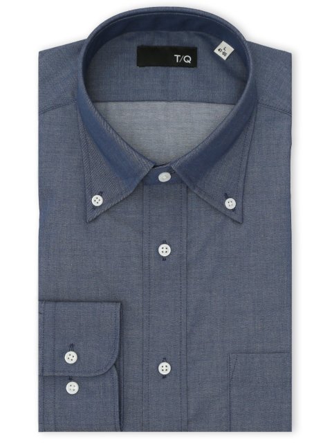 ノンアイロン NEWスタンダードフィット ボタンダウン長袖シャツ