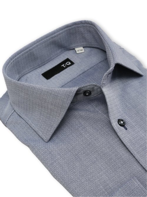 イージーアイロン NEWスタンダードフィット ワイドカラー長袖シャツ