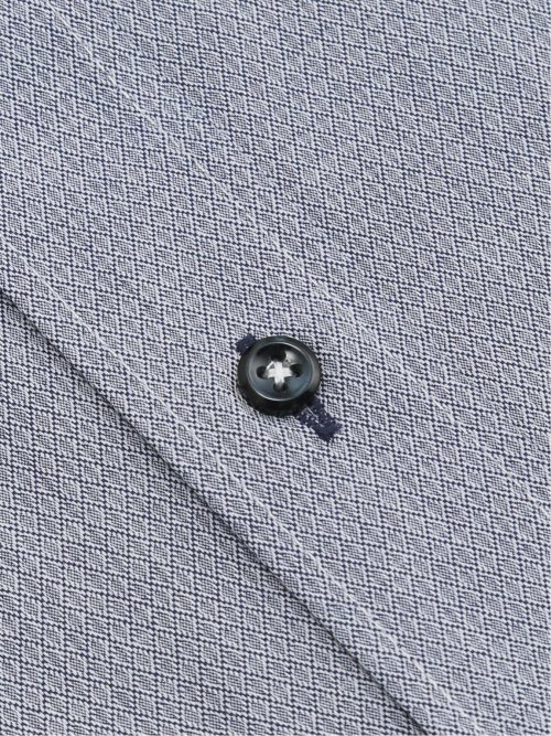 イージーアイロン NEWスタンダードフィット ワイドカラー長袖シャツ