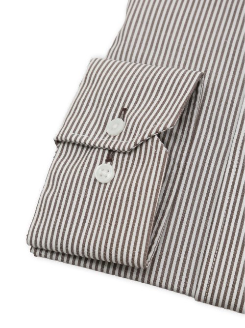 イージーアイロン NEWスタンダードフィット カッタウェイ長袖シャツ