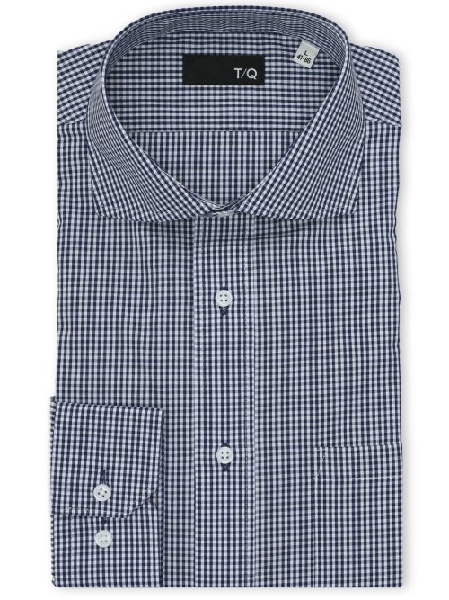 イージーアイロン NEWスタンダードフィット カッタウェイ長袖シャツ