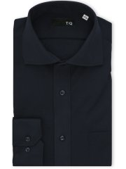 ノンアイロンストレッチ NEWスタンダードフィット カッタウェイ長袖ニットシャツ