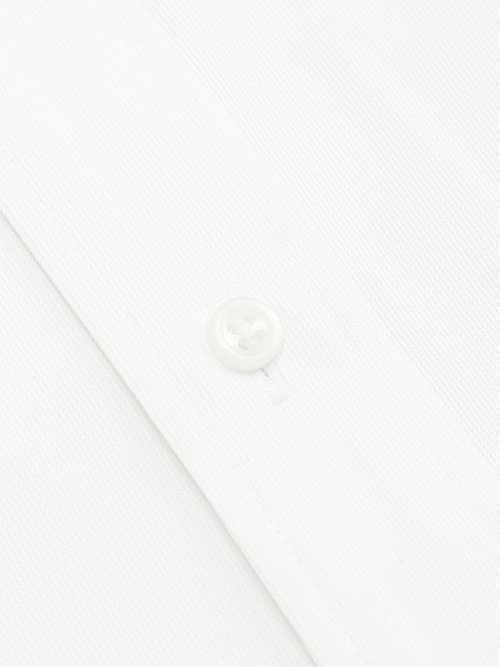 ノンアイロンストレッチ NEWスタンダードフィット ワイドカラー長袖ニットシャツ