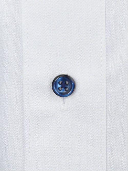 形態安定 吸水速乾 スタンダードフィット ボタンダウン長袖シャツ