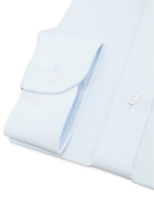 ノンアイロンストレッチ NEWスタンダードフィット ボタンダウン長袖ニットシャツ