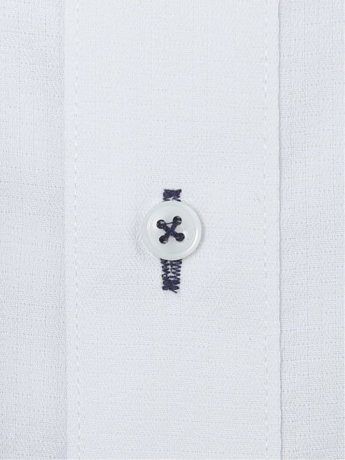 形態安定 吸水速乾 スタンダードフィット ワイドカラー長袖シャツ