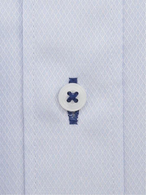 形態安定 吸水速乾 スタンダードフィット ボタンダウン長袖シャツ