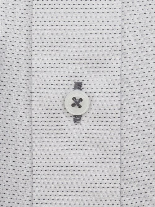 形態安定 吸水速乾 スタンダードフィット ボタンダウン長袖シャツ