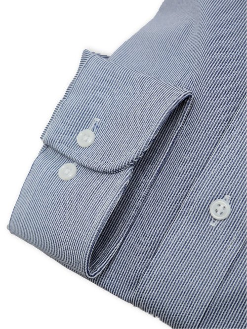 ノンアイロンストレッチ NEWスタンダードフィット カッタウェイ長袖ニットシャツ