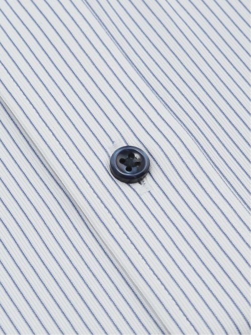 ノンアイロンストレッチ NEWスタンダードフィット ボタンダウン長袖ニットシャツ